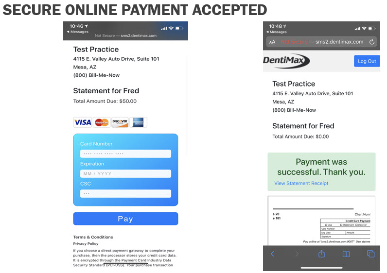 Secure online payment